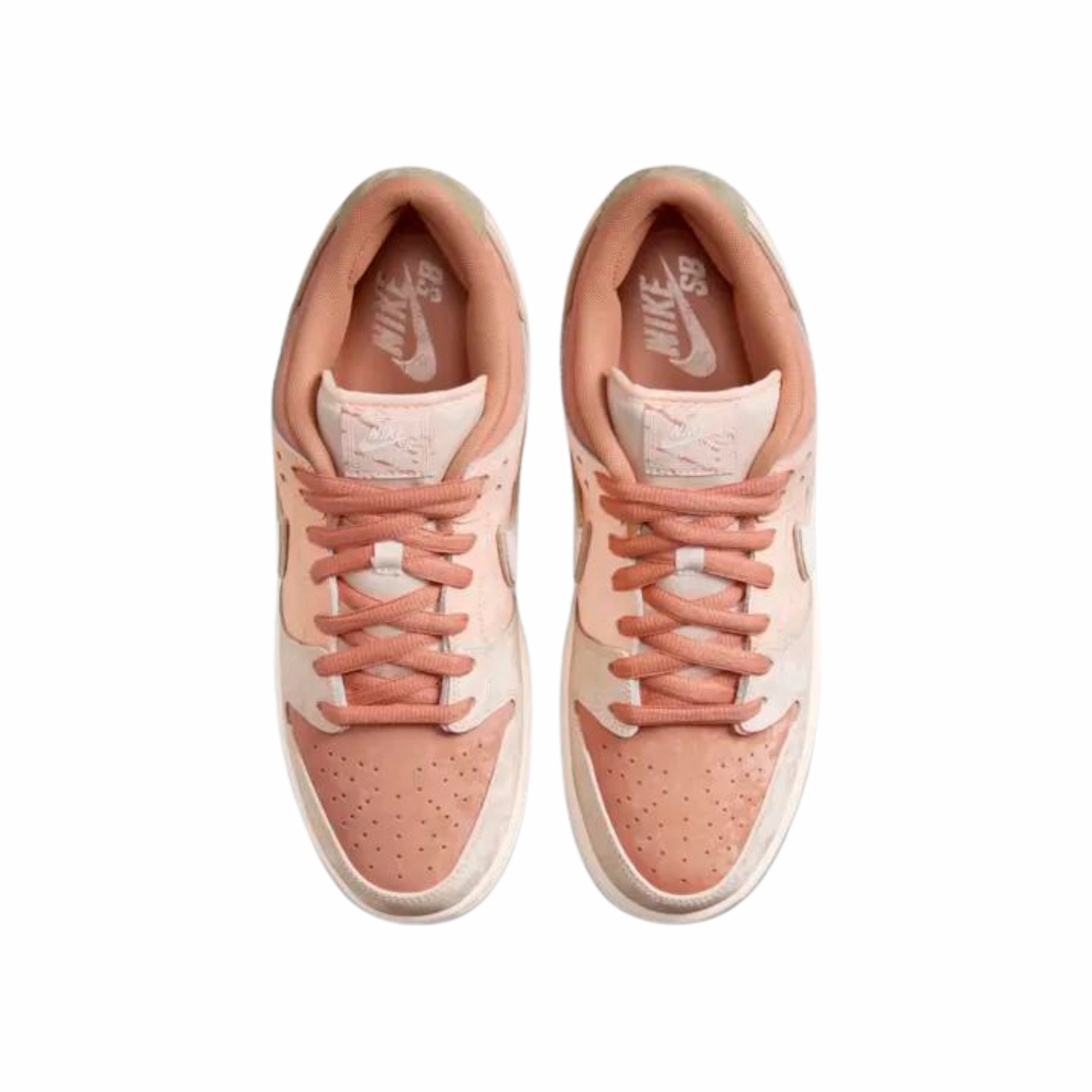 Nike SB Dunk Low Pro PRM Trocadero Gardens Amber Brown Guava Ice Crimson Tint Neutral Olive Pale Ivory Street Shoes