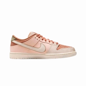 Nike SB Dunk Low Pro PRM Trocadero Gardens Amber Brown Guava Ice Crimson Tint Neutral Olive Pale Ivory Nike casual sneakers with modern design