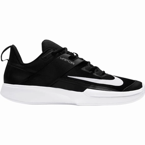 Nike Vapor Lite Tennis Shoes - Black/White Nike tennis footwear
