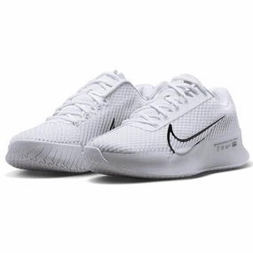 Nike Women's Air Zoom Vapor 11 Tennis Shoes White and Black