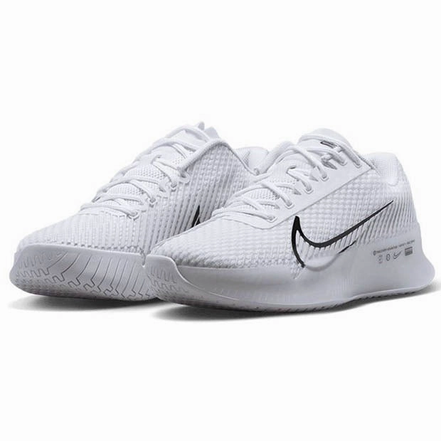Nike Women's Air Zoom Vapor 11 Tennis Shoes White and Black