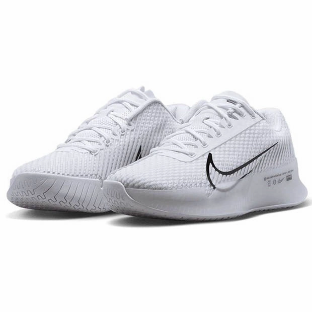 Nike Women's Air Zoom Vapor 11 Tennis Shoes White and Black