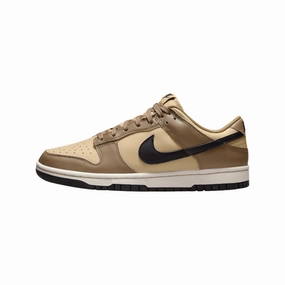 Nike Women's Dunk Low Dark Driftwood Black Sesame Sail Nike casual sneakers with modern design