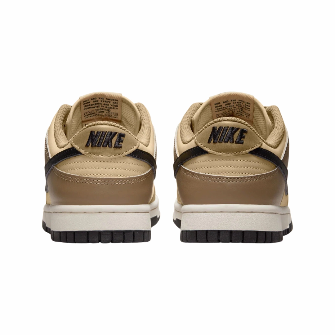 Nike Women's Dunk Low Dark Driftwood Black Sesame Sail Street Shoes