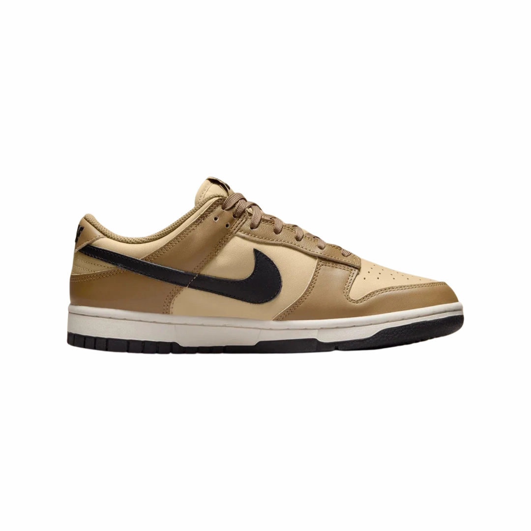 Nike Women's Dunk Low Dark Driftwood Black Sesame Sail Street Shoes