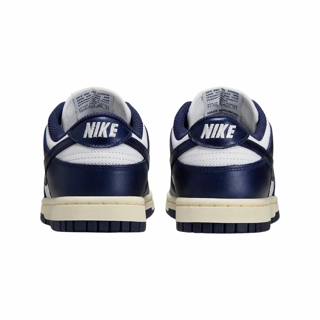 Nike Women's Dunk Low Premium Vintage Navy Street Shoes