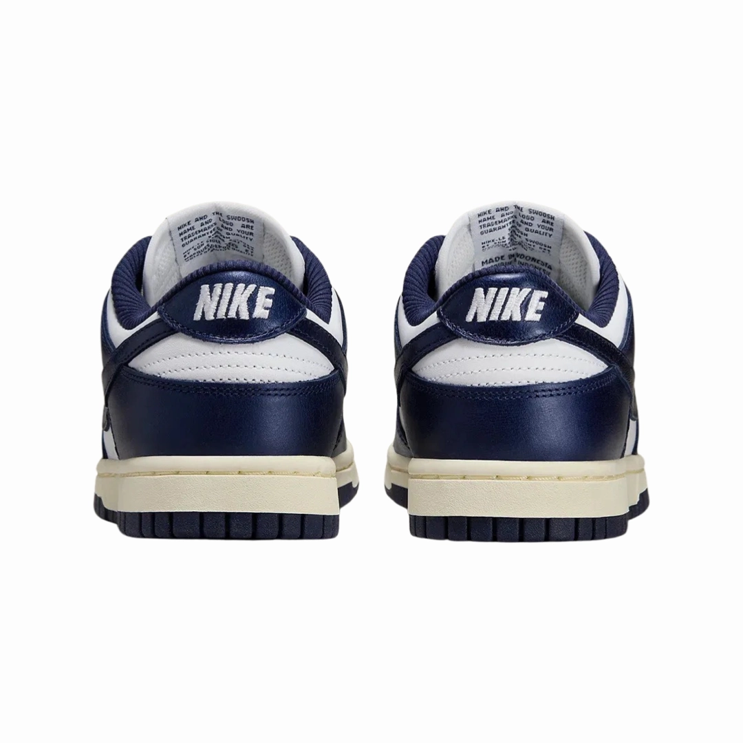 Nike Women's Dunk Low Premium Vintage Navy Street Shoes