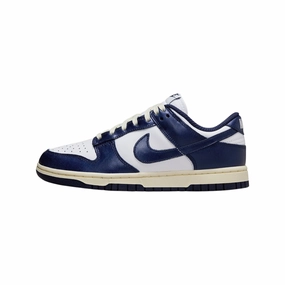 Nike Women's Dunk Low Premium Vintage Navy Nike casual sneakers with modern design