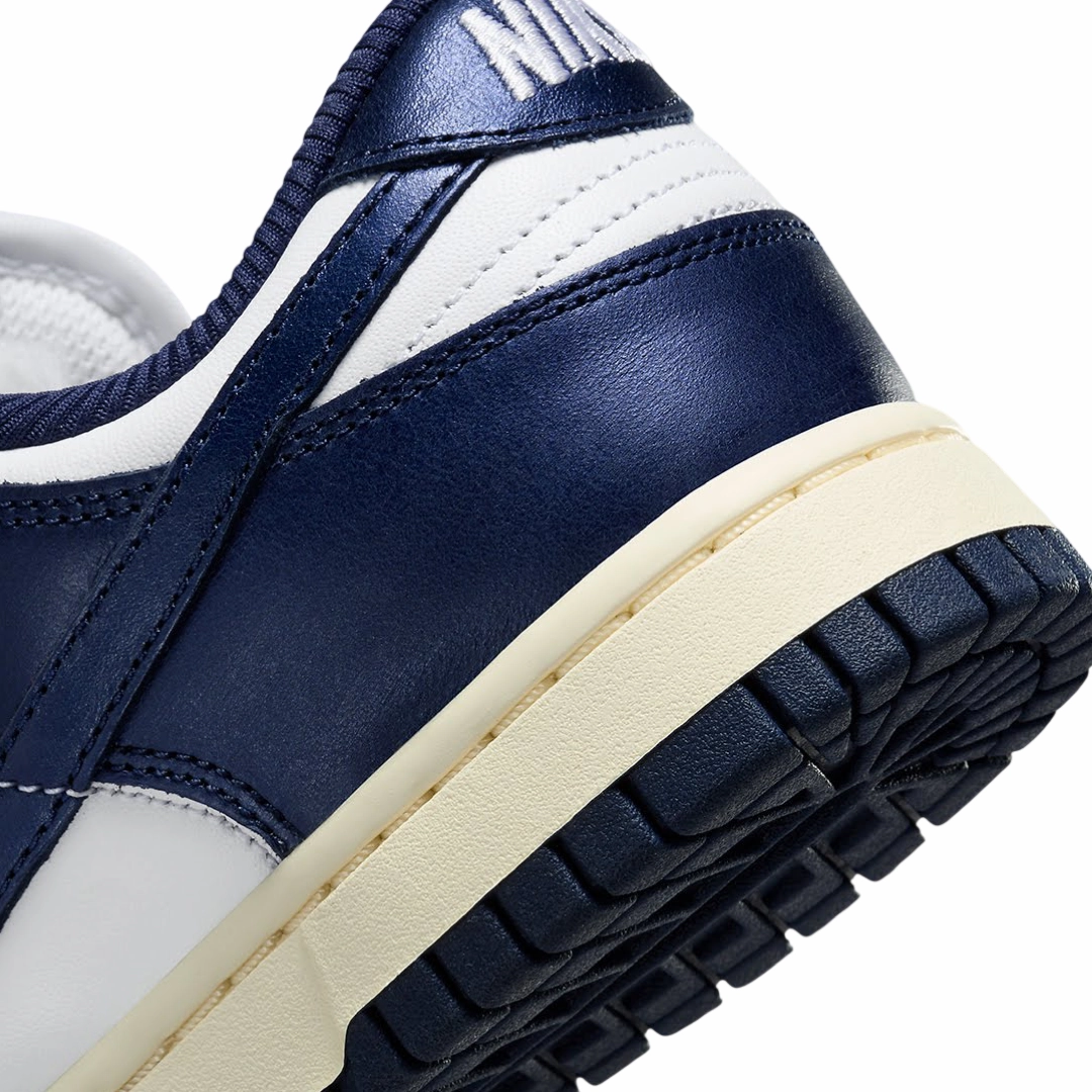 Nike Women's Dunk Low Premium Vintage Navy Street Shoes
