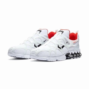 Nike x Stussy Air Kukini Spiridon Cage 2 White Nike casual sneakers with modern design