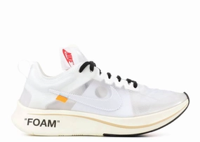 Nike Zoom Fly Off-White Nike athletic shoes with flyknit design
