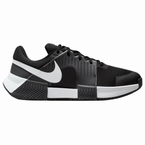 Nike Zoom GP Challenge 1 Mens Clay Court Tennis Shoes - Black/White Nike tennis footwear