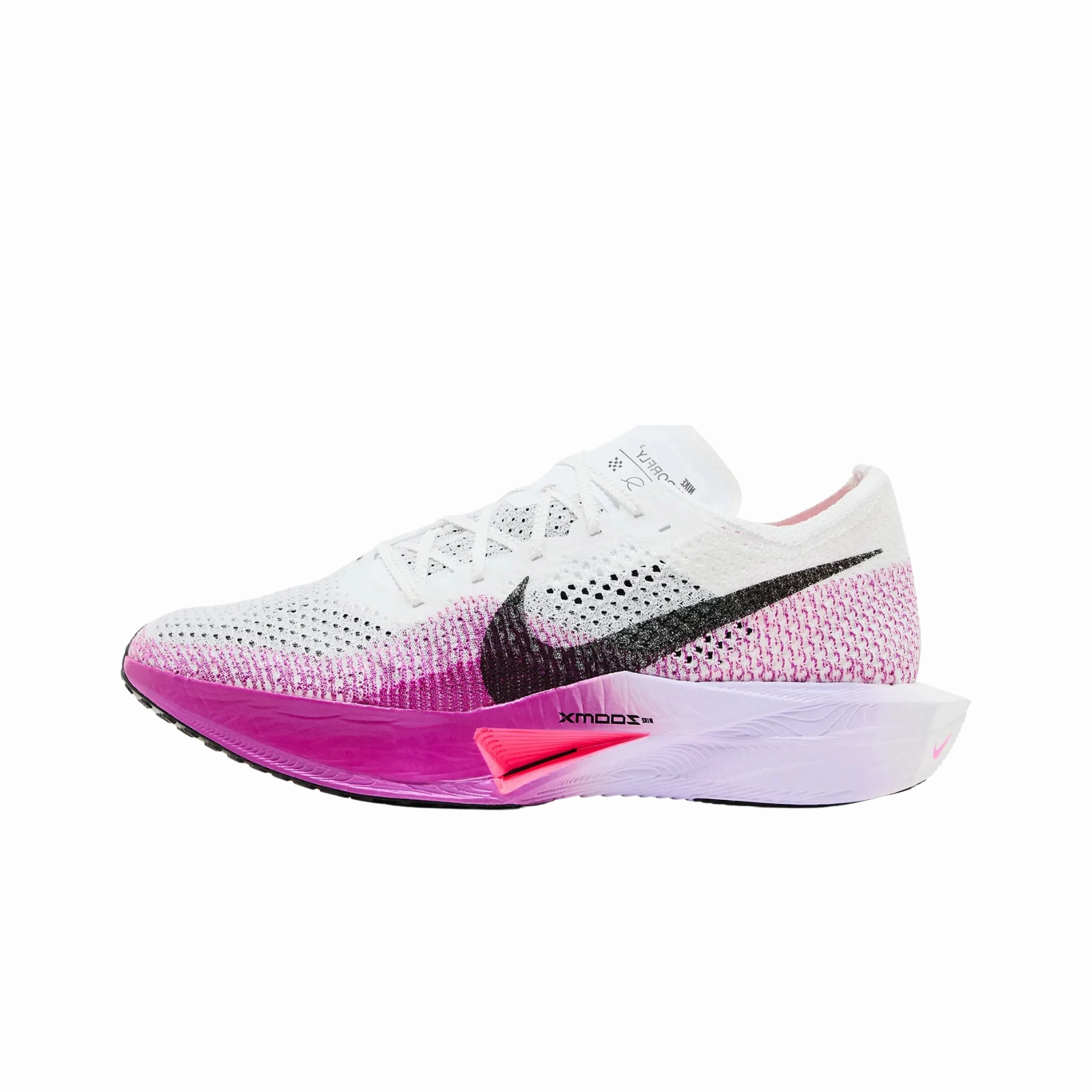 Nike ZoomX Vaporfly 3 Vivid Purple Nike cushioned shoes for casual wear