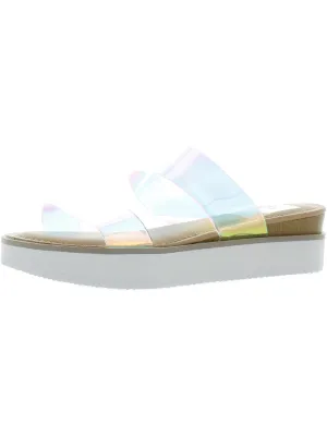 Nilo Womens Two-Band Slip On Sport Sandals