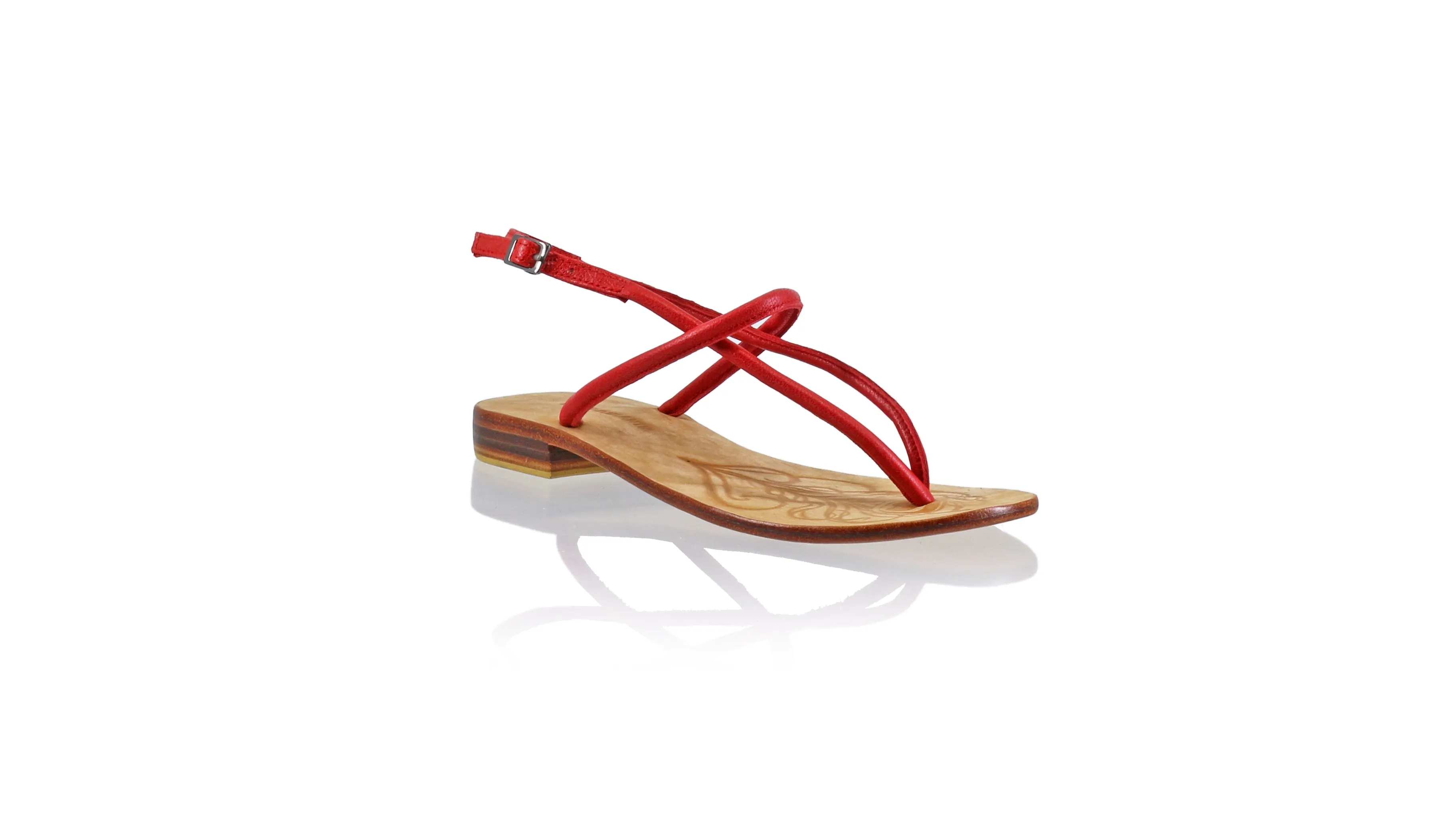 Nina 20mm Flat - Red