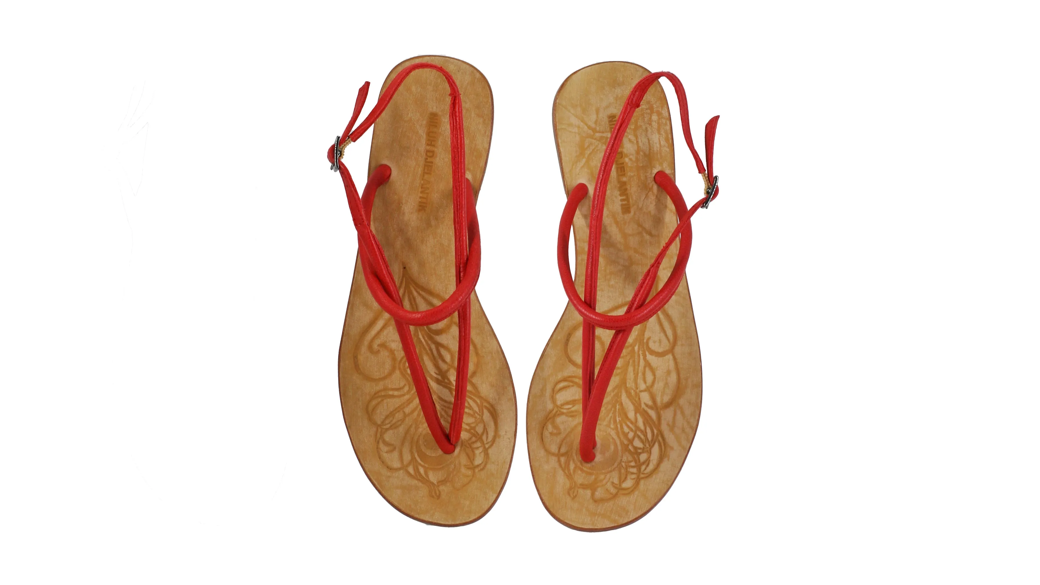 Nina 20mm Flat - Red