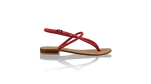 Nina 20mm Flat - Red