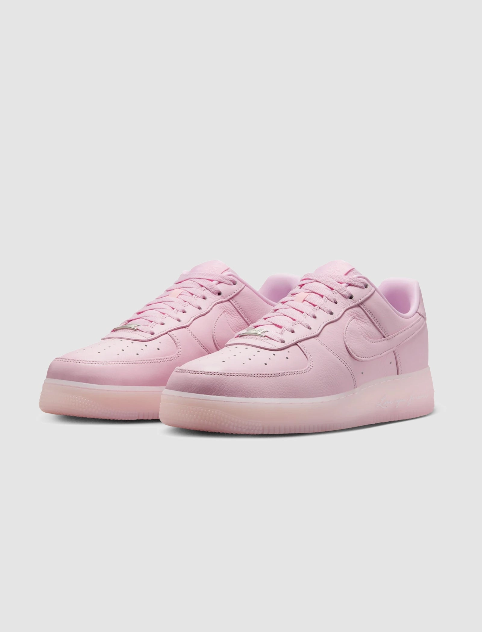 NOCTA AIR FORCE 1 LOVE YOU FOREVER "PINK FOAM" Nike sports sneakers