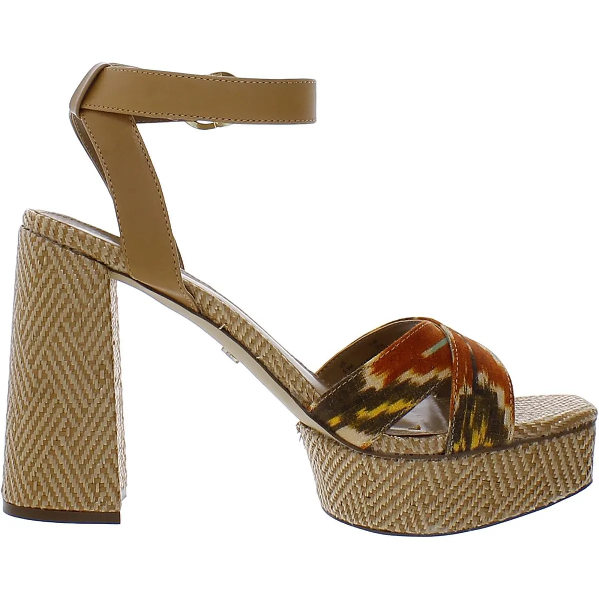 Nolita Womens Cow Hair Animal Print Heels