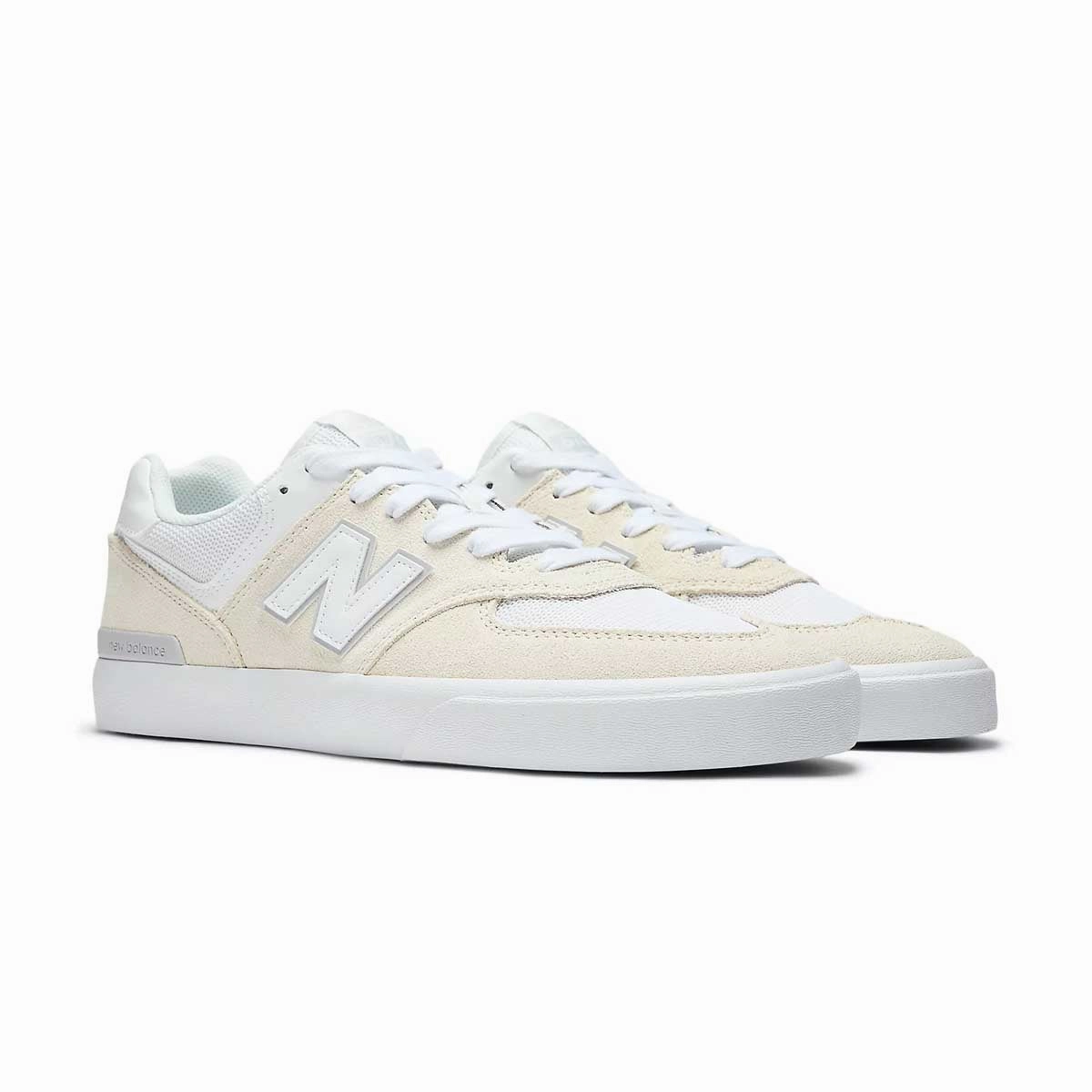 Numeric 574 Vulc 'White' New Balance sneaker close-ups
