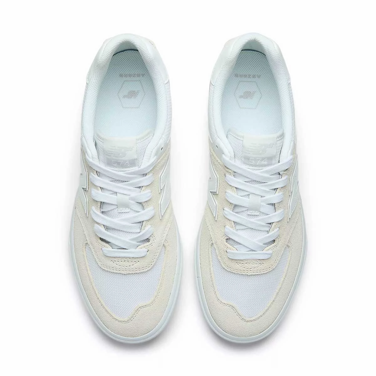 Numeric 574 Vulc 'White' New Balance sneaker close-ups