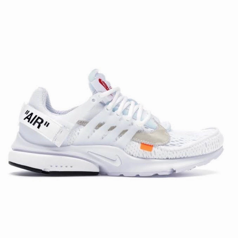OFF-WHITE x Air Presto White Black Cone Street Shoes
