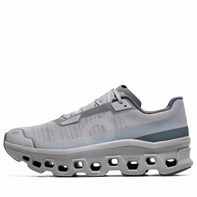On Cloudmonster Void - Alloy/Glacier On performance shoes for runners and walkers