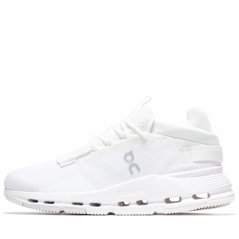 On Cloudnova 2 - All White On performance shoes for runners and walkers