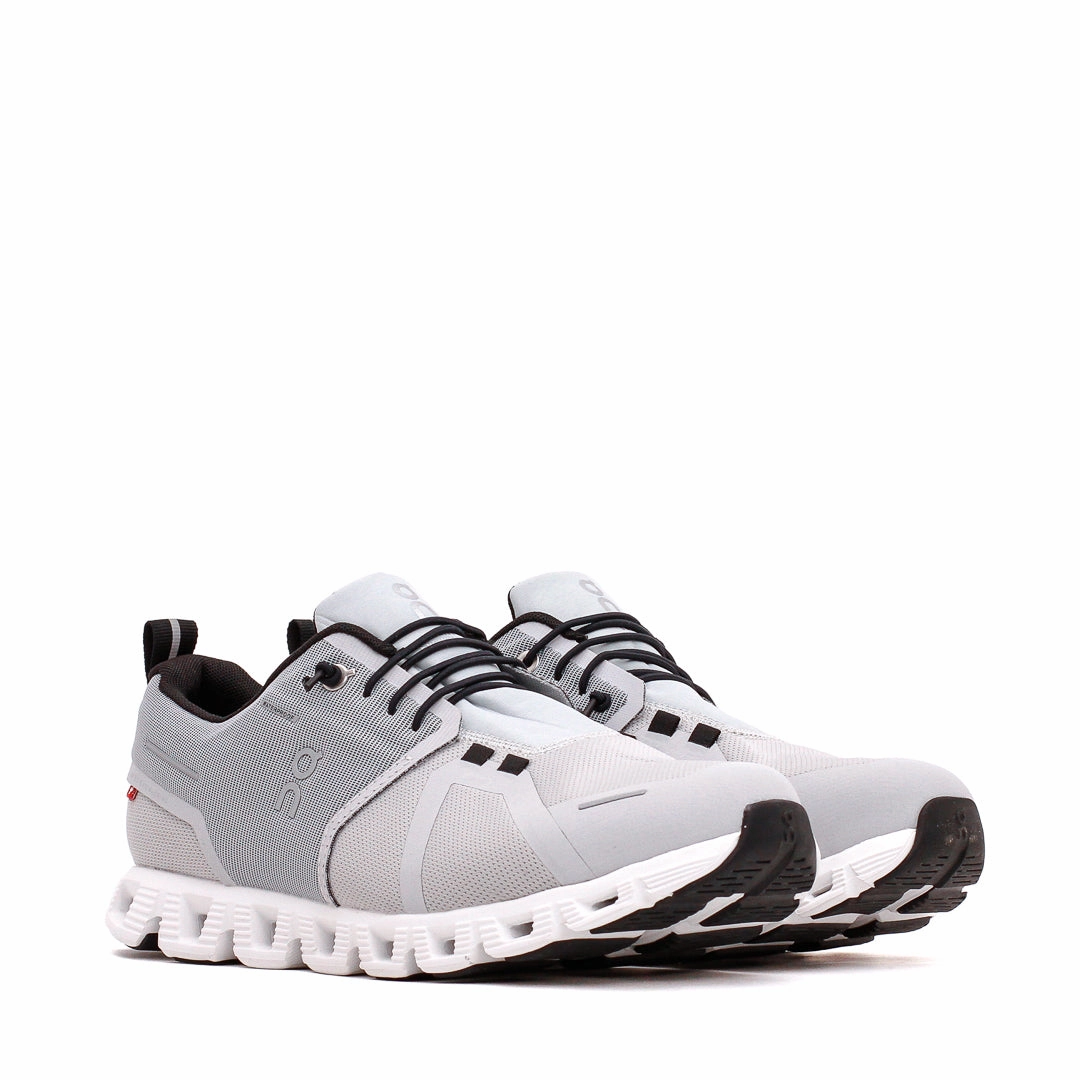 ON Men Cloud 5 Waterproof Glacier White 59.98841 On running shoe close-ups