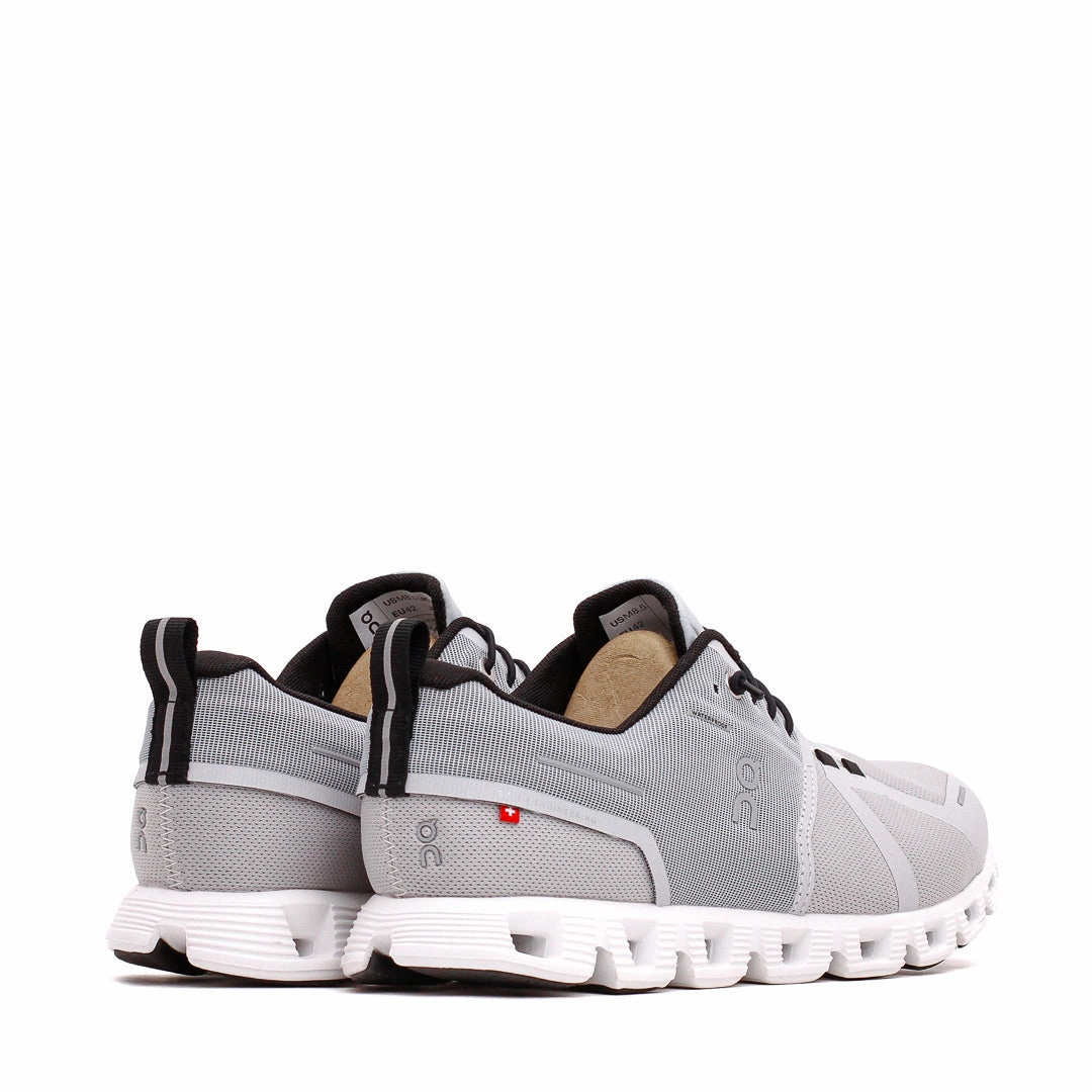 ON Men Cloud 5 Waterproof Glacier White 59.98841 On running shoe close-ups