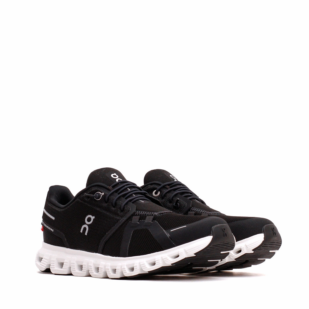 On Men Cloud 6 Black White Core 3MF10070299 On running shoe close-ups