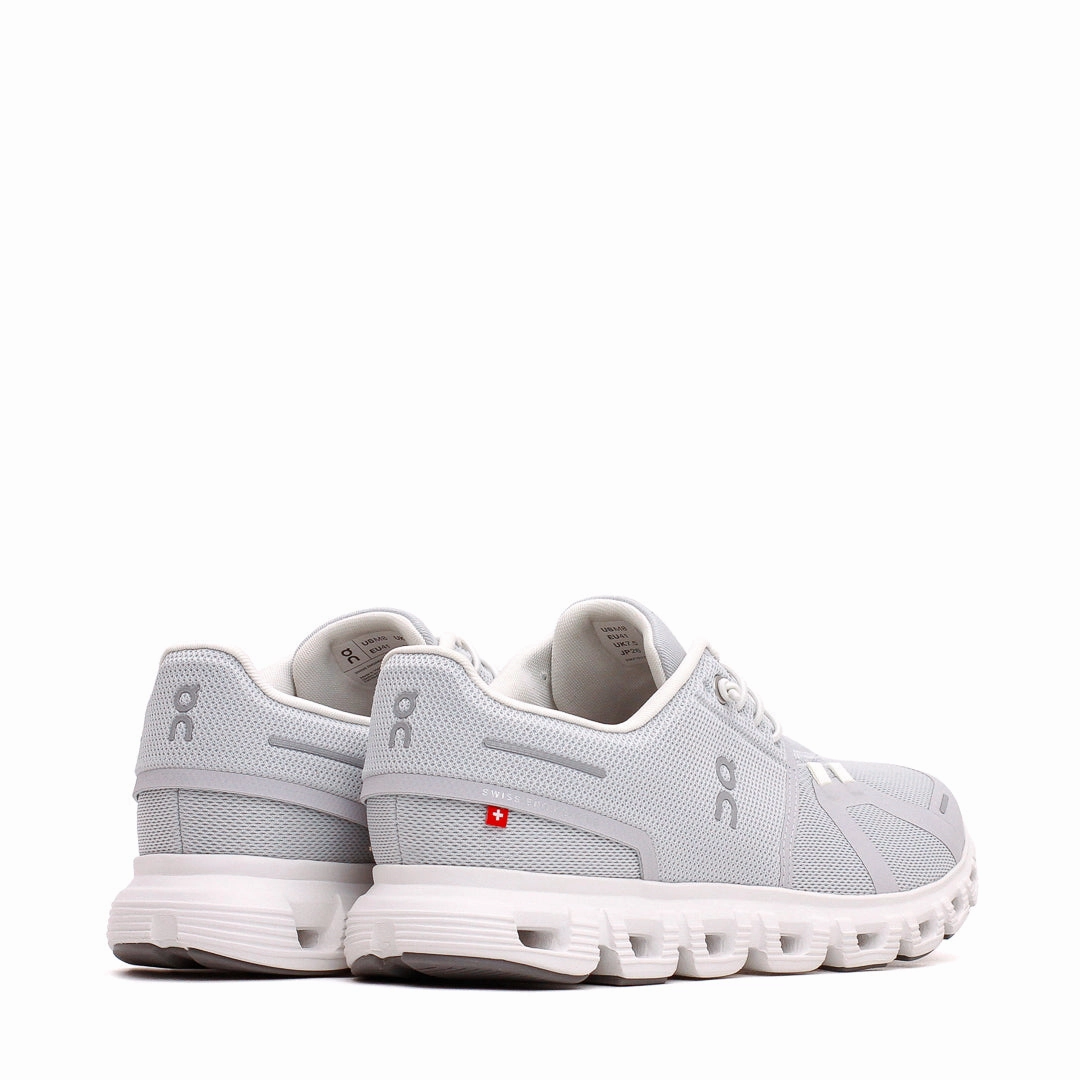 ON Men Cloud 6 Glacier White 3MF10070070 On running shoe close-ups