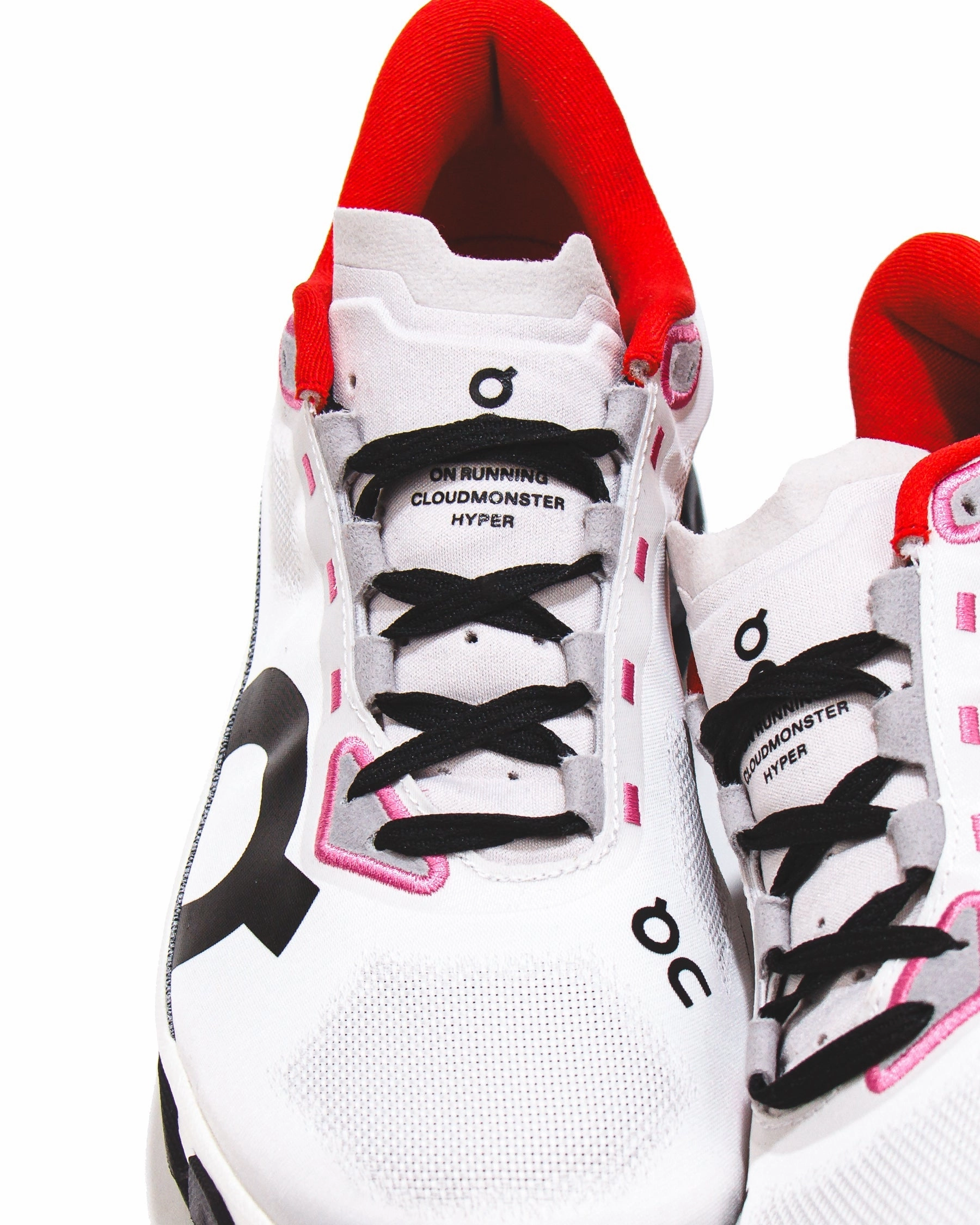 ON Men Cloudmonster Hyper Silver Iron 3ME10132034 On running shoe close-ups
