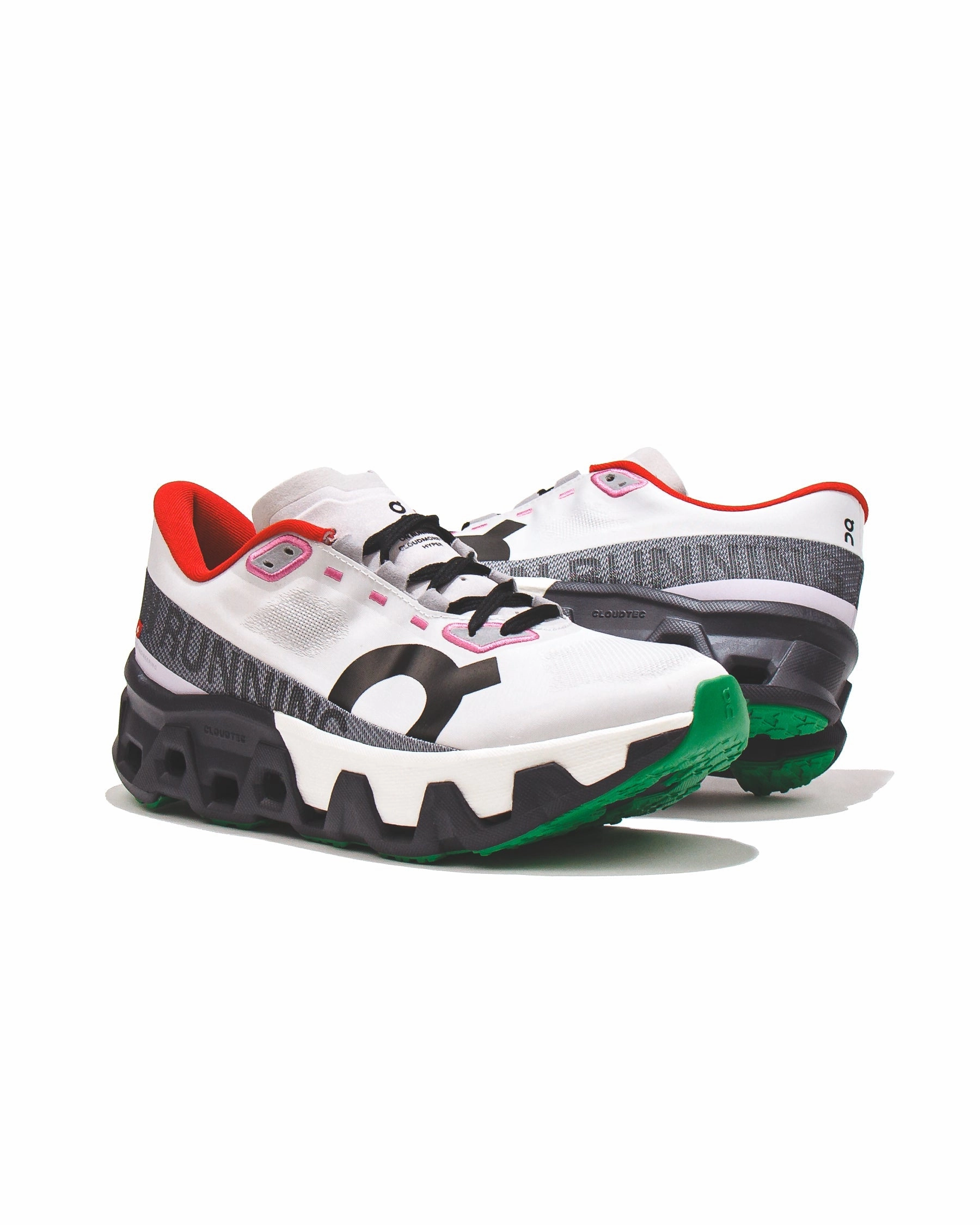 ON Men Cloudmonster Hyper Silver Iron 3ME10132034 On running shoe close-ups