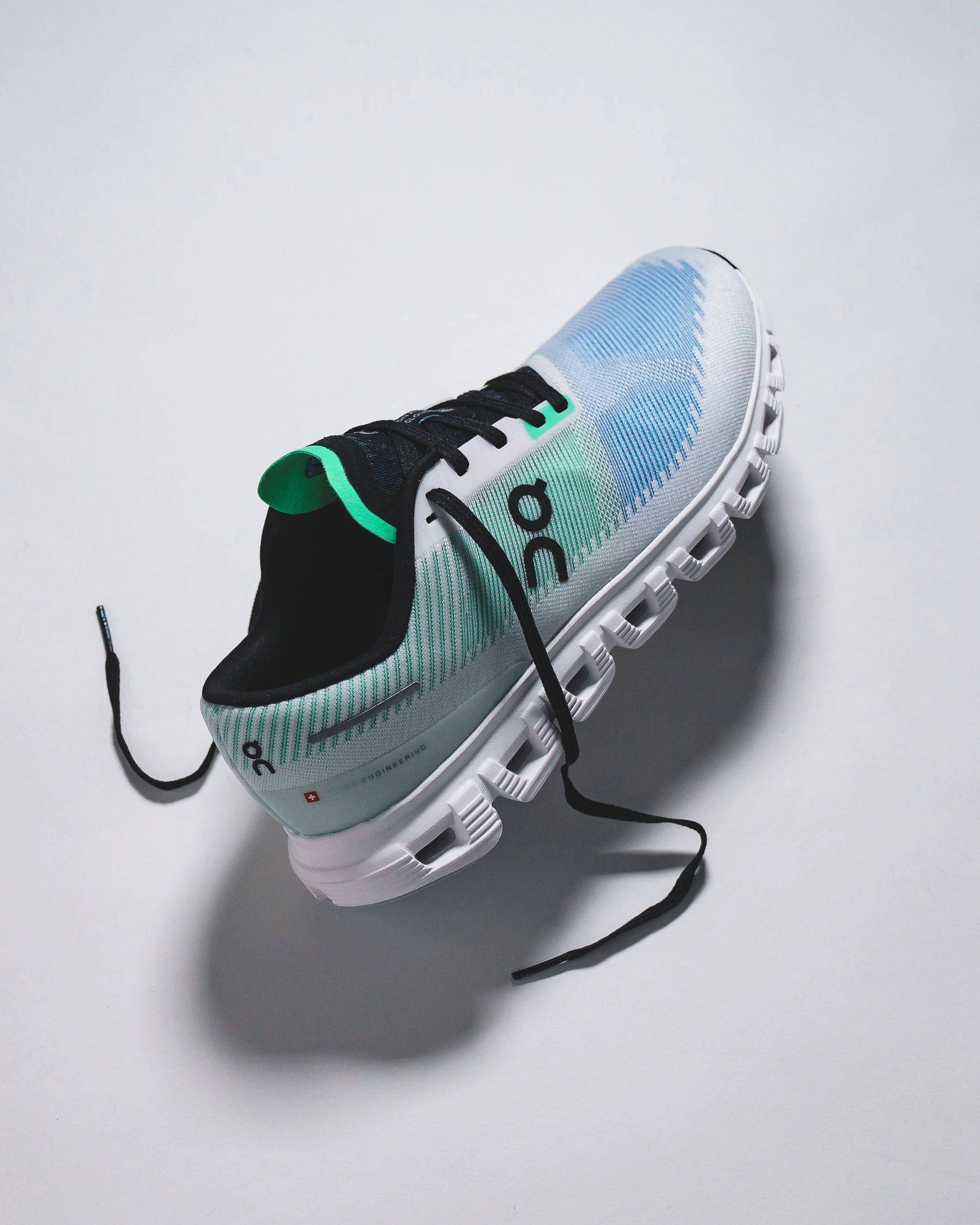ON Women Cloud 6 Push Horizon Honeydew Core 3WF10043001 On running shoe close-ups