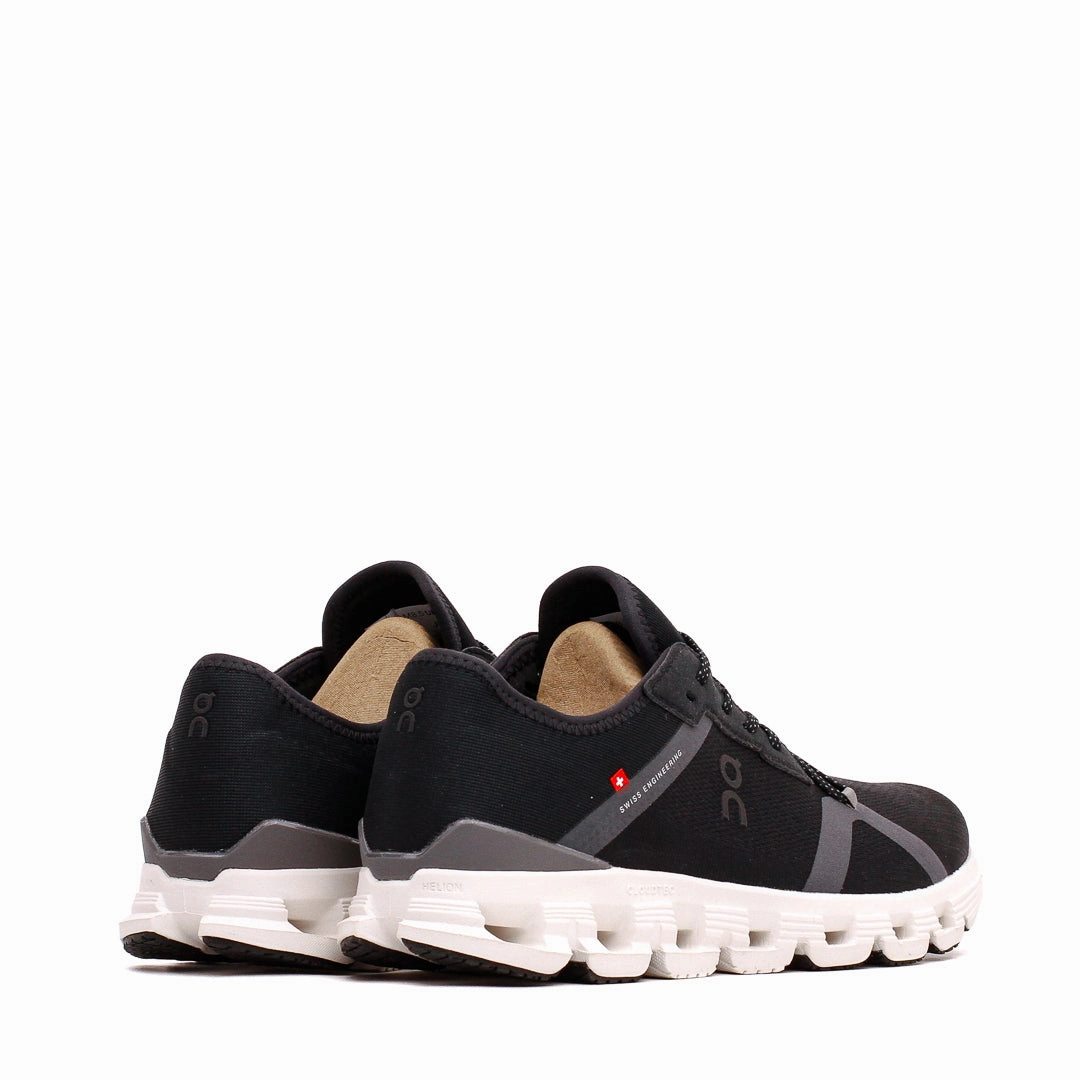 ON Women Cloud X 4 AD Black Asphalt Core 3WF10170397 On running shoe close-ups