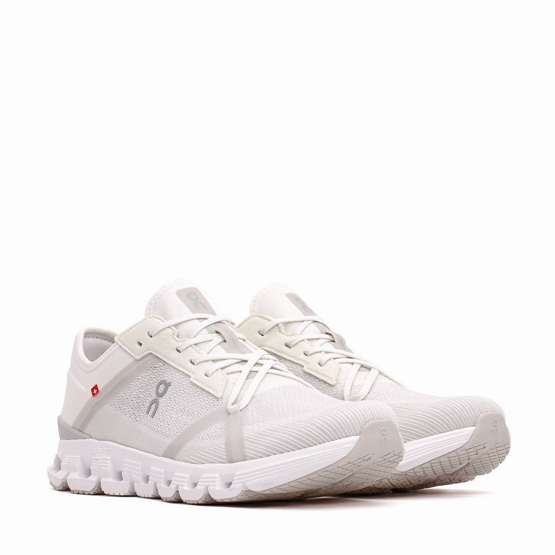 ON Women Cloud X 4 AD White Wolf Core 3WF10172852 On running shoe close-ups