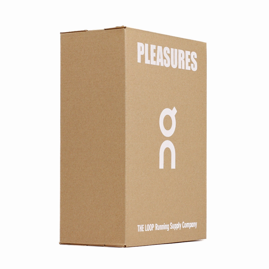 ON x Pleasures x The Loop Men Cloudmonster 2 PLS-TL Mist Olive 3MF10493192 On running shoe close-ups
