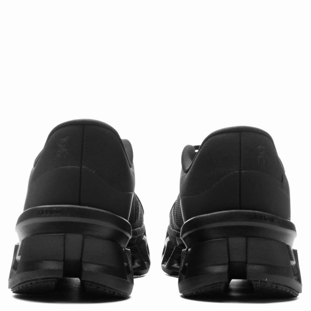 On x Post Archive Faction Cloudmonster 2 - Black/Magnet On Cloud Cushion Running Shoes