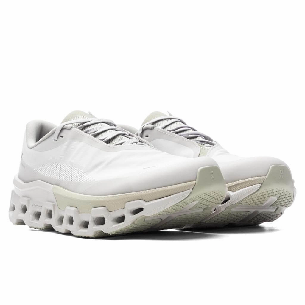 On x Post Archive Faction Women's Cloudmonster 2 - Moondust/Chalk 5 On Cloud Cushion Running Shoes