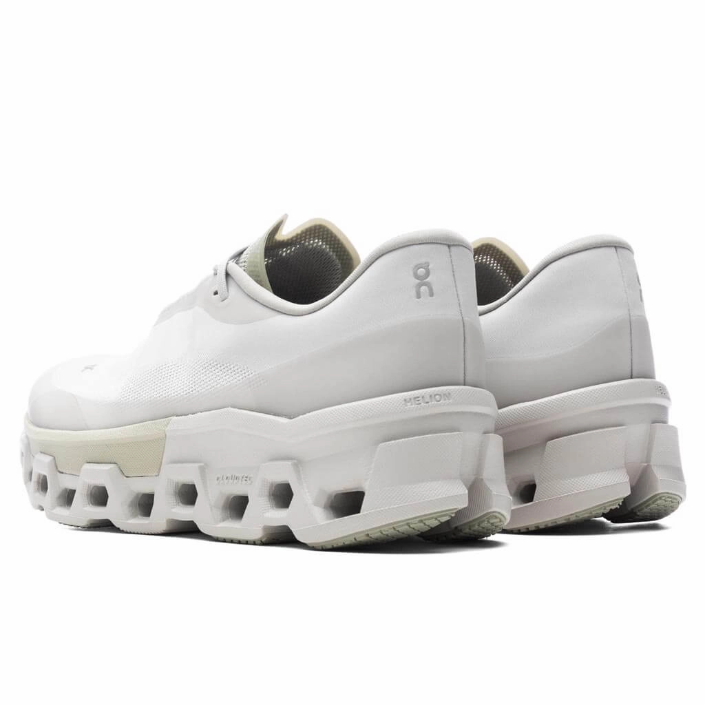 On x Post Archive Faction Women's Cloudmonster 2 - Moondust/Chalk 5 On Cloud Cushion Running Shoes