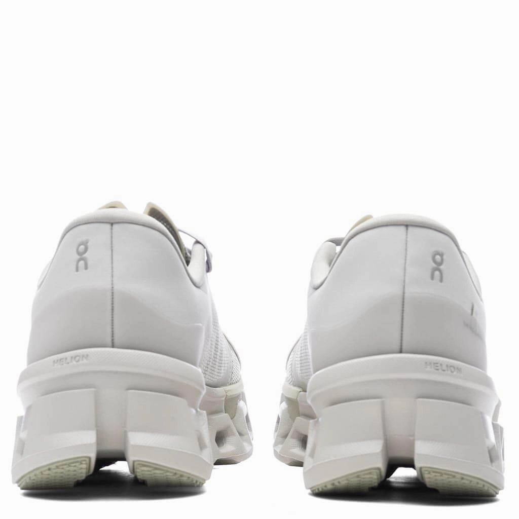 On x Post Archive Faction Women's Cloudmonster 2 - Moondust/Chalk 5 On Cloud Cushion Running Shoes