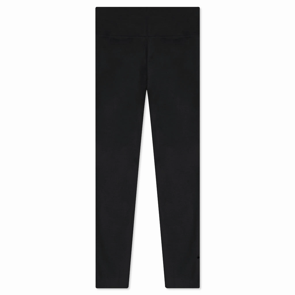 One Luxe Women's Mid-Rise 7/8 Leggings - Black/Clear Nike signature design with comfort fit