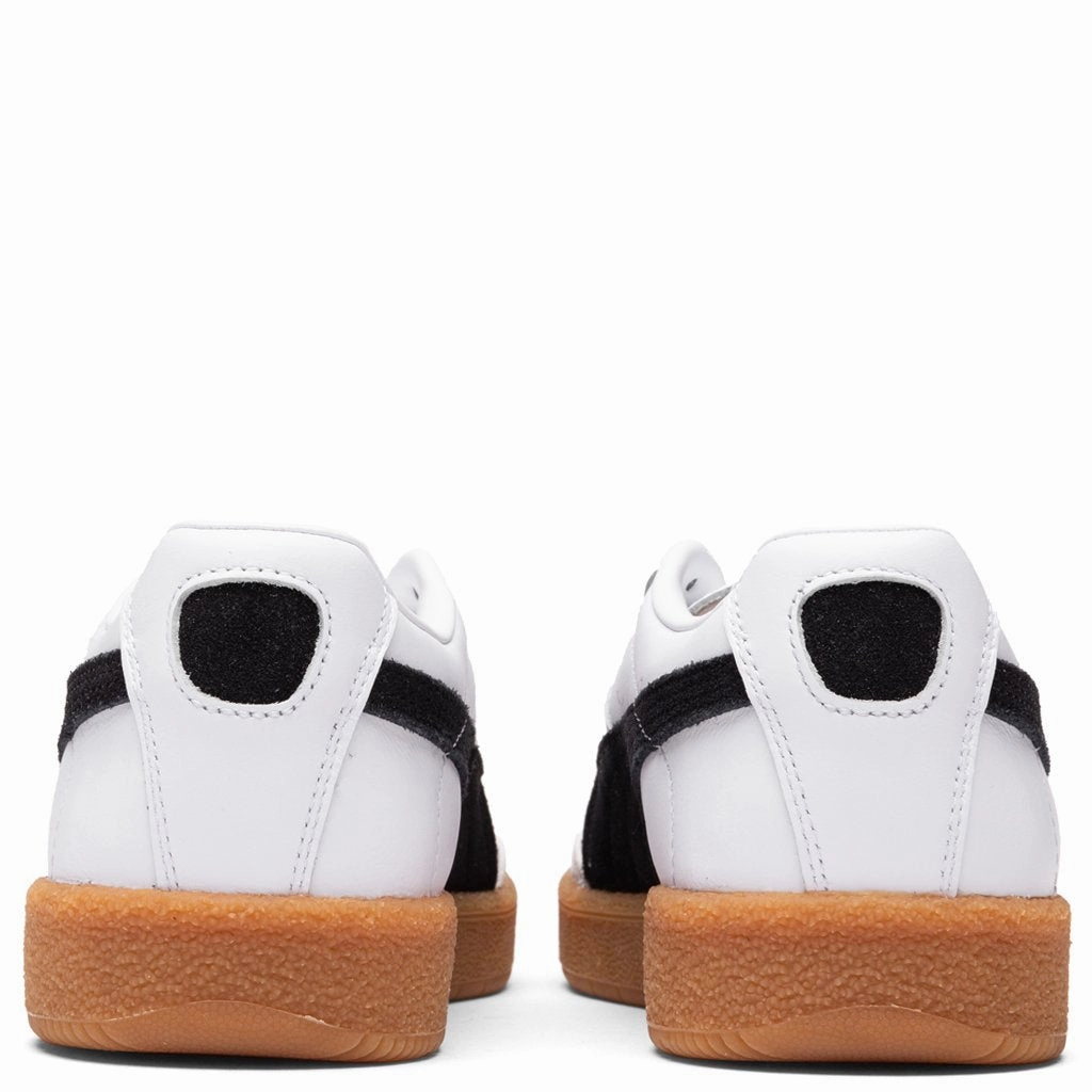 Oslo City OG - White/Black/Gum Puma Stripe Logo Trainers