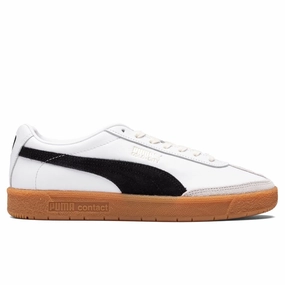 Oslo City OG - White/Black/Gum Puma trainers with bold stripe logo