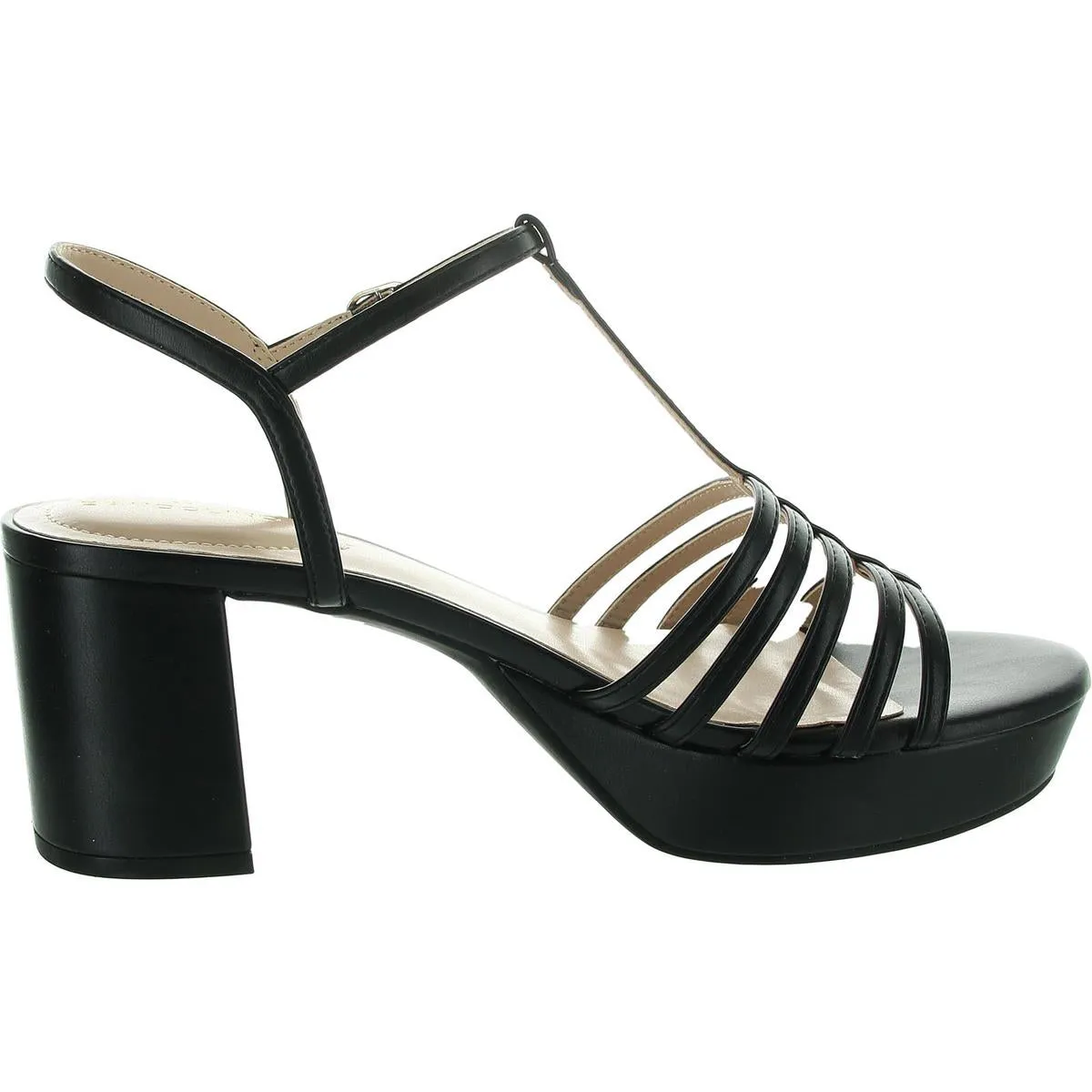 Paolar3 Womens T Strap Slip On Slingback Sandals