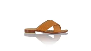 Petra No Strap 20mm Flat - Camel