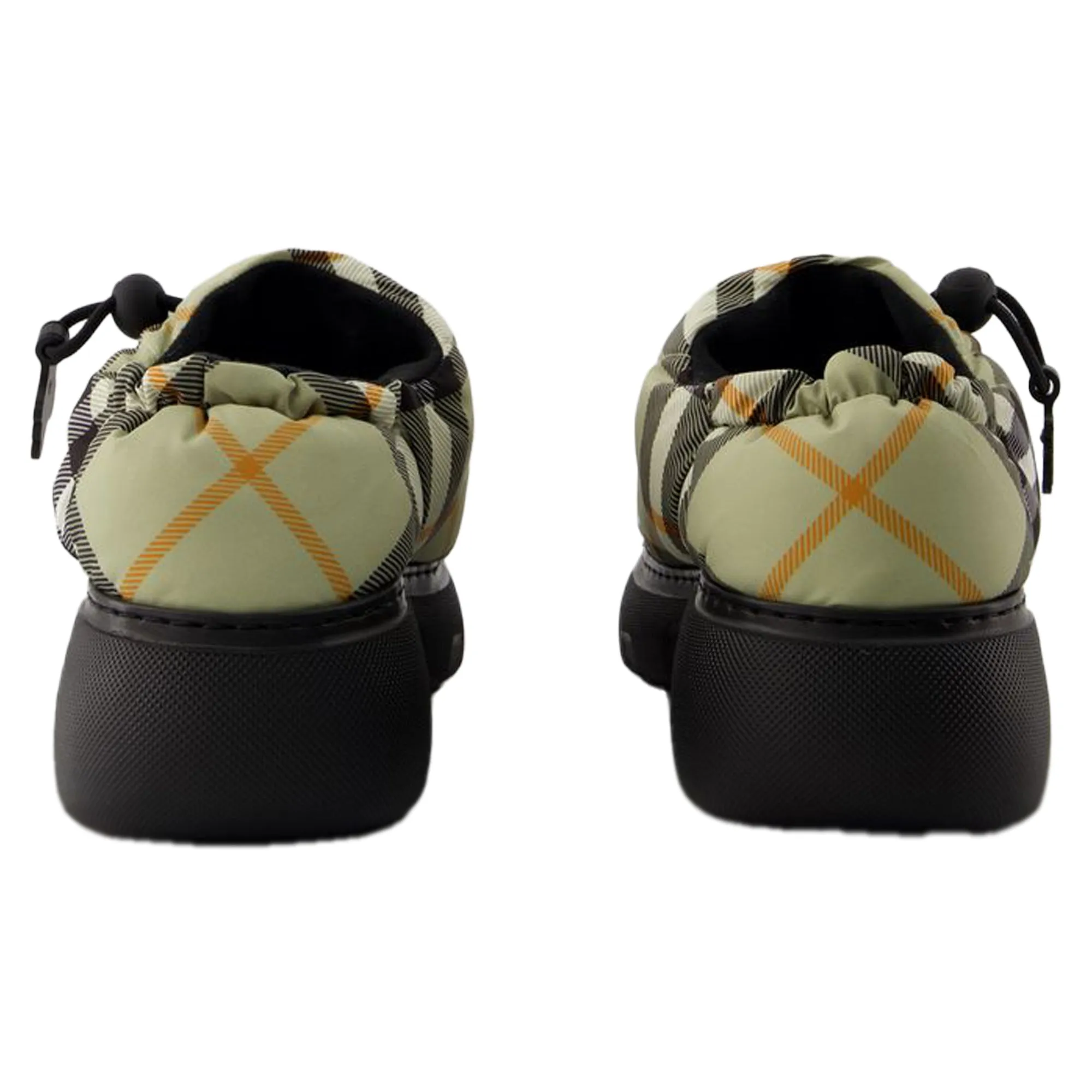 Pillow Low Mules - Burberry - Nylon - Beige