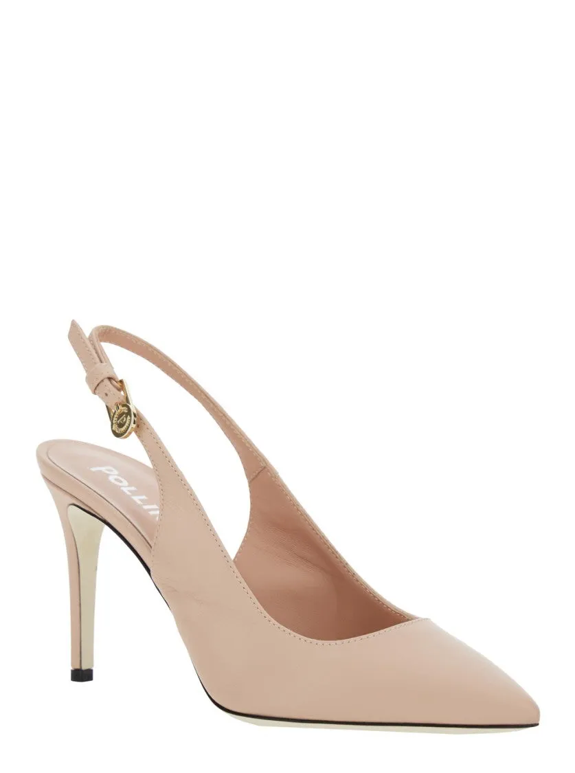 Pink Slingback Pumps