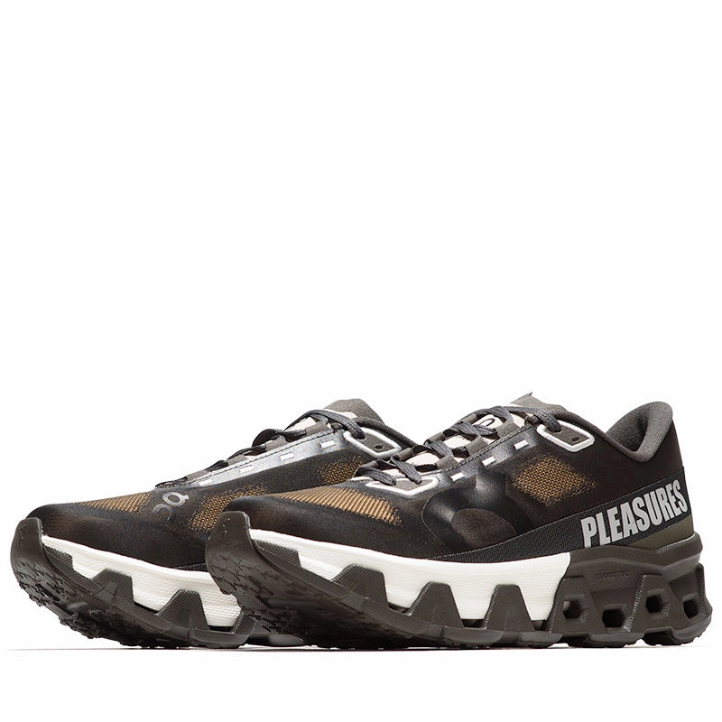 Pleasures x The Loop x On Cloudmonster Hyper - Espresso/Elk On versatile athletic shoe designs